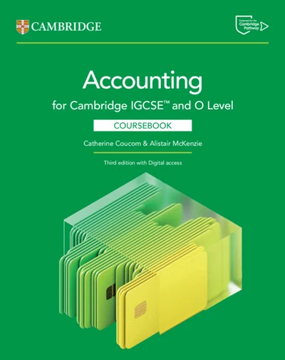 Cambridge IGCSE™ and O Level Accounting Coursebook Third Edition